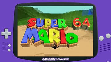 Imagen de Un fan está creando Super Mario 64 para Game Boy Advance desde cero y hasta parece un juego oficial