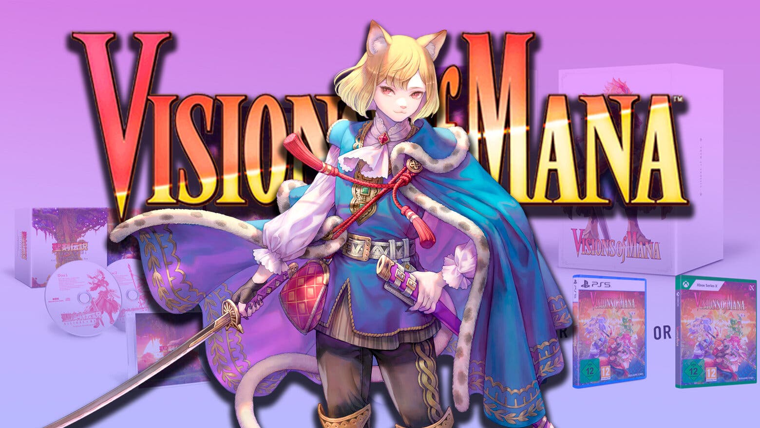 Estas son todas las ediciones de Visions of Mana