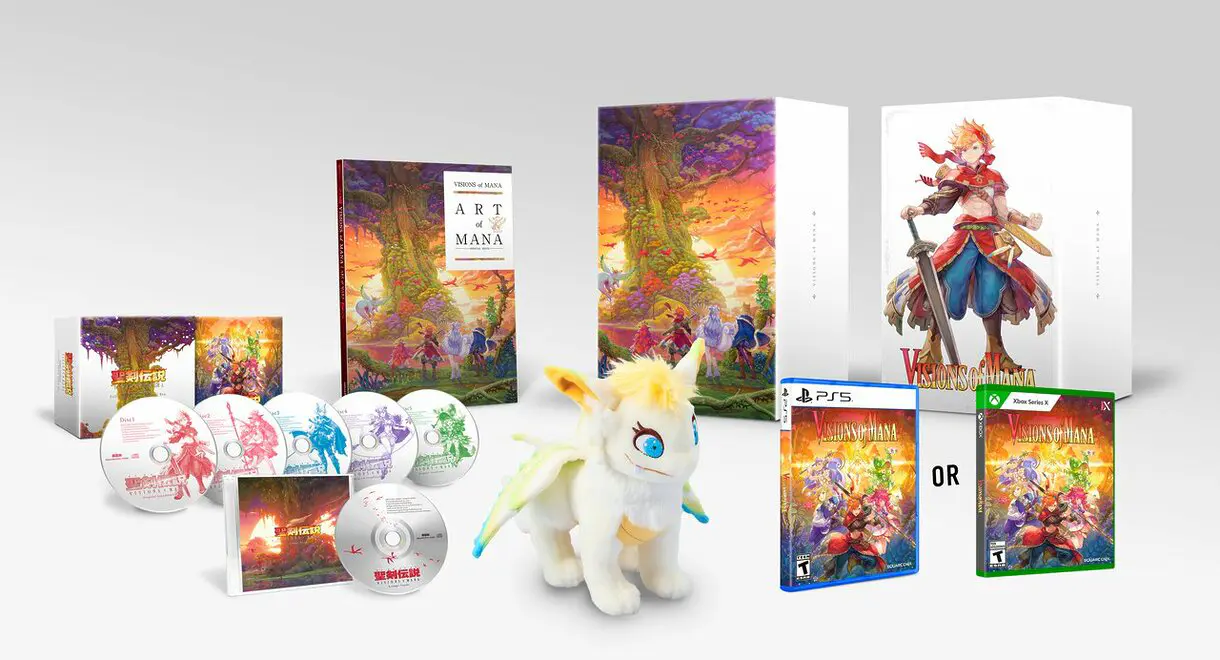 Así es la edición coleccionista de Visions of Mana