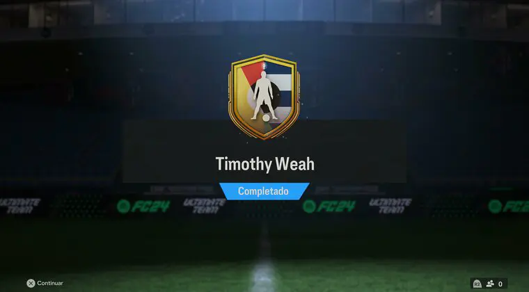 Imagen de EA Sports FC 24: ¿Merece la pena Timothy Weah Deja huella? (Jugador SBC)