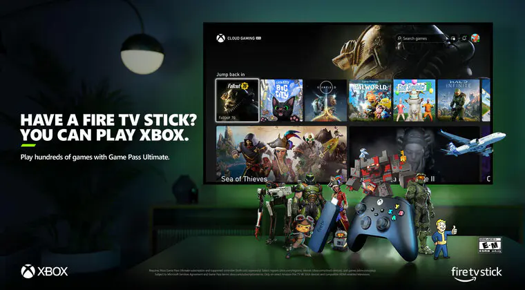 Imagen de ¿Tienes un Fire Stick? Pues pronto podrás jugar con solo tu dispositivo y un mando a todo el catálogo de Xbox Cloud