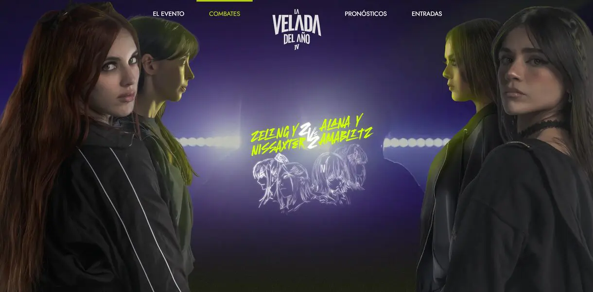 zeling nissaxter alana ama blitz La Velada del Año IV