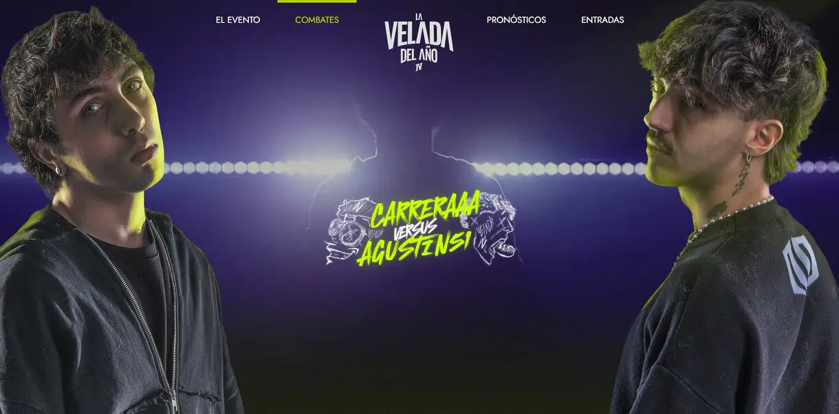 La Velada del Año IV carrera agustin