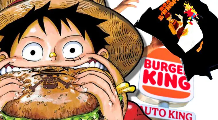 Imagen de ¡One Piece llega a Burger King España! Consigue camisetas exclusivas junto a tu hamburguesa