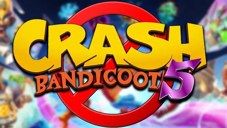 Crash Bandicoot 5 fue real, pero se canceló o fue rechazado