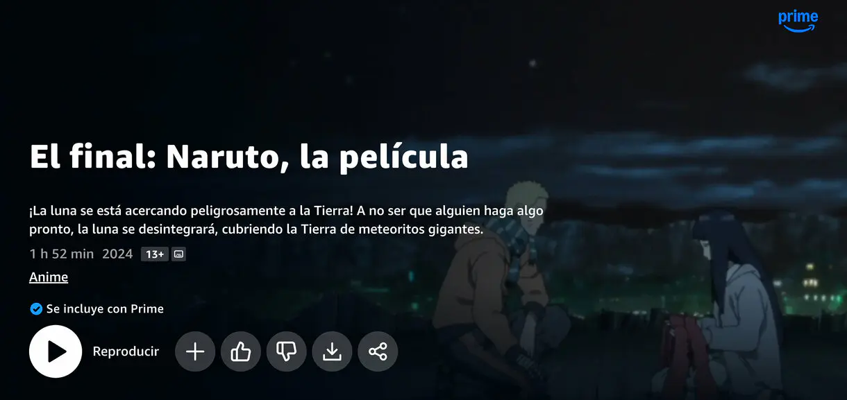 El final Naruto la pelicula