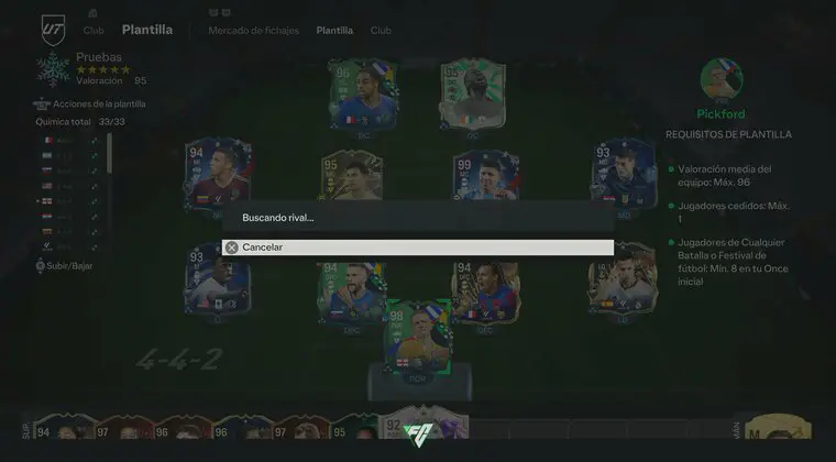 Imagen de EA Sports FC 25: filtrado un cambio sobre el matchmaking de Ultimate Team