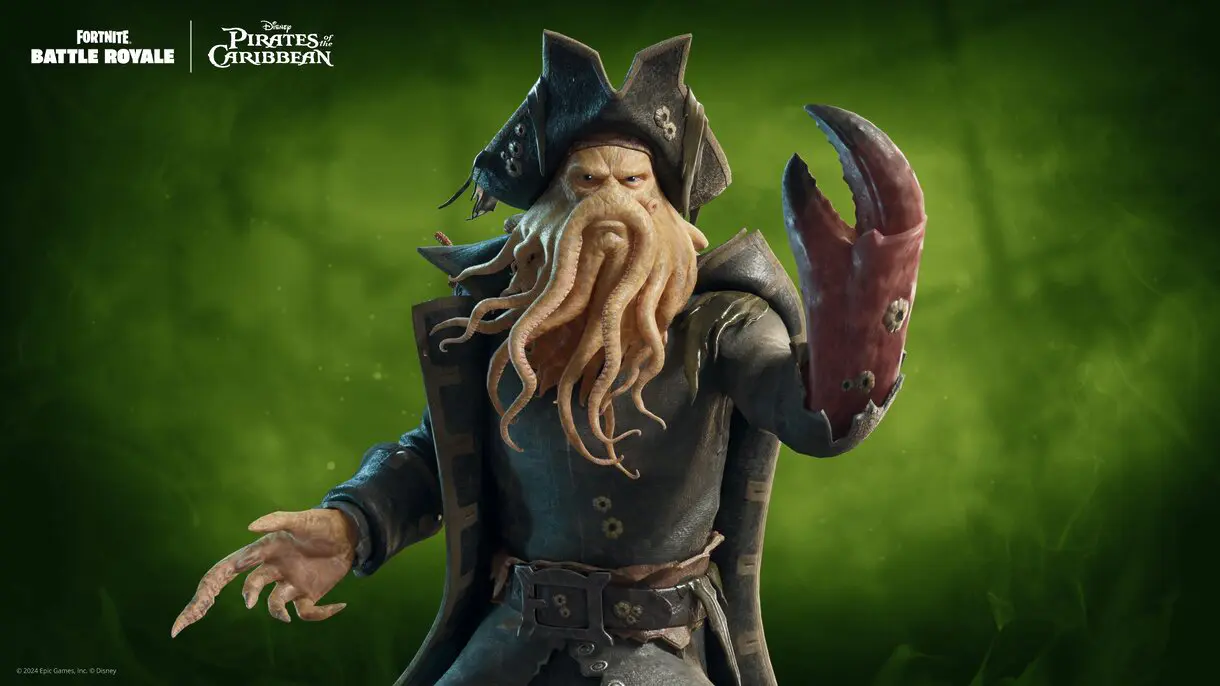 Fortnite recibe sus nuevas skins de Piratas del Caribe