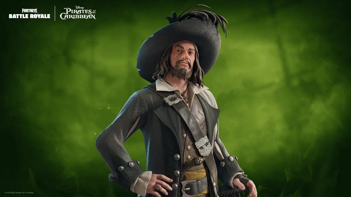 Fortnite recibe sus nuevas skins de Piratas del Caribe
