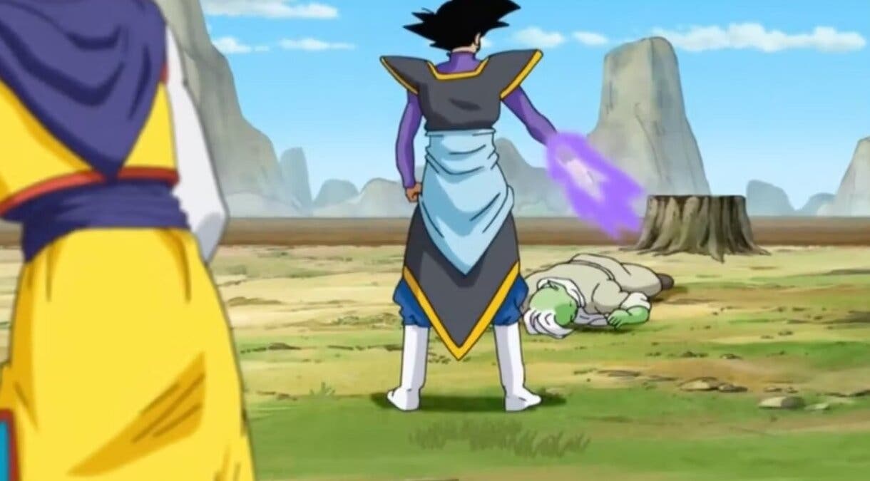 En el futuro alternativo de Goku Black y Zamasu dragon ball