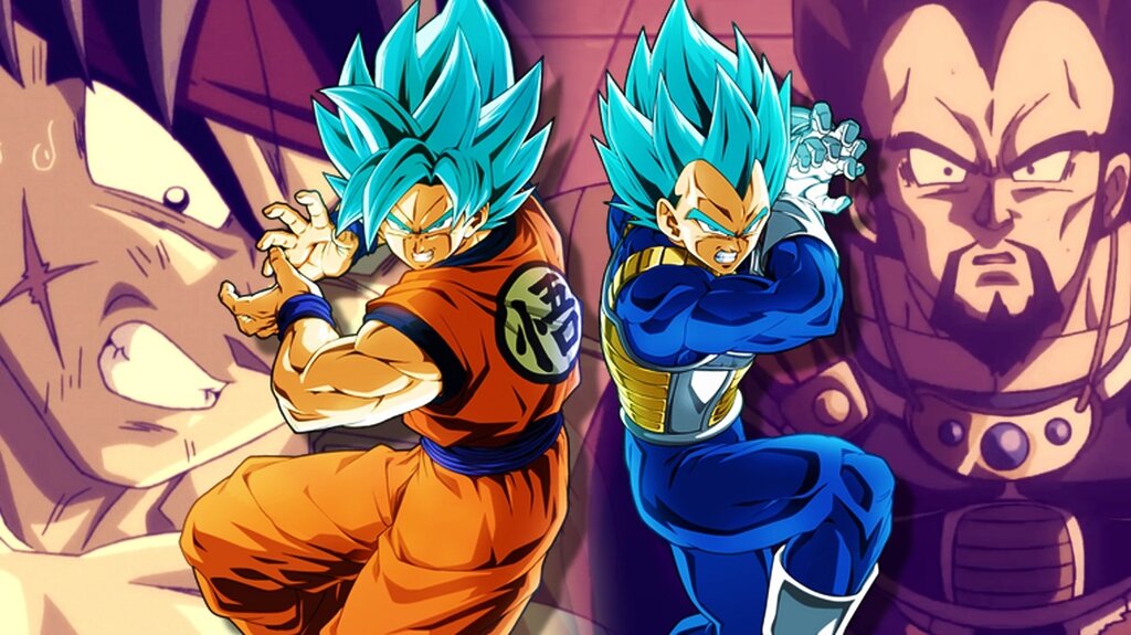 goku vegeta bardock rey vegeta (1)