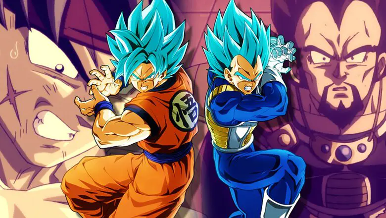 goku vegeta bardock rey vegeta (1)