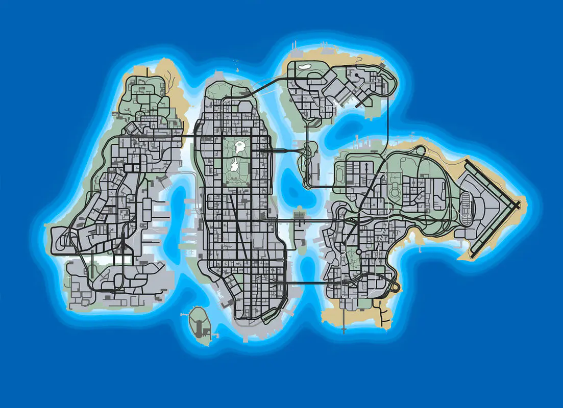 Mapa de GTA IV