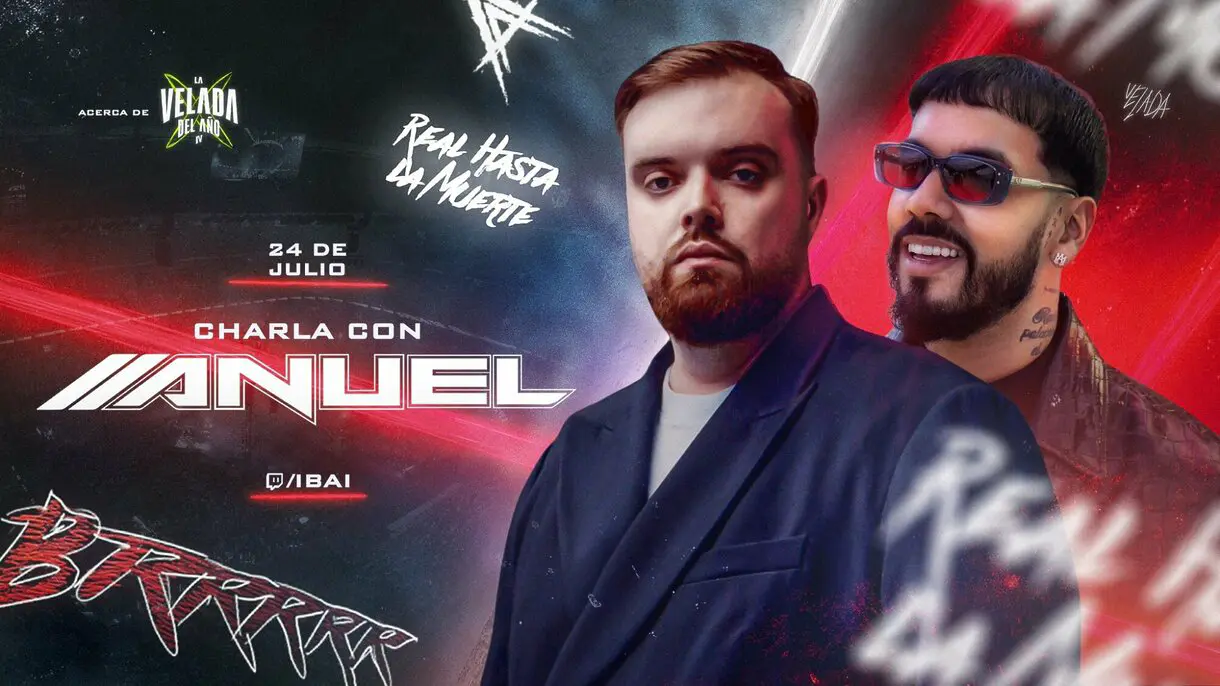 Ibai hará un directo con Anuel el 24 de julio