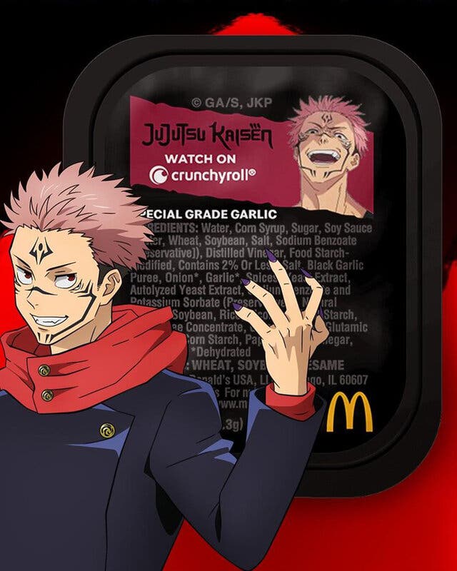 Jujutsu Kaisen y McDonald's