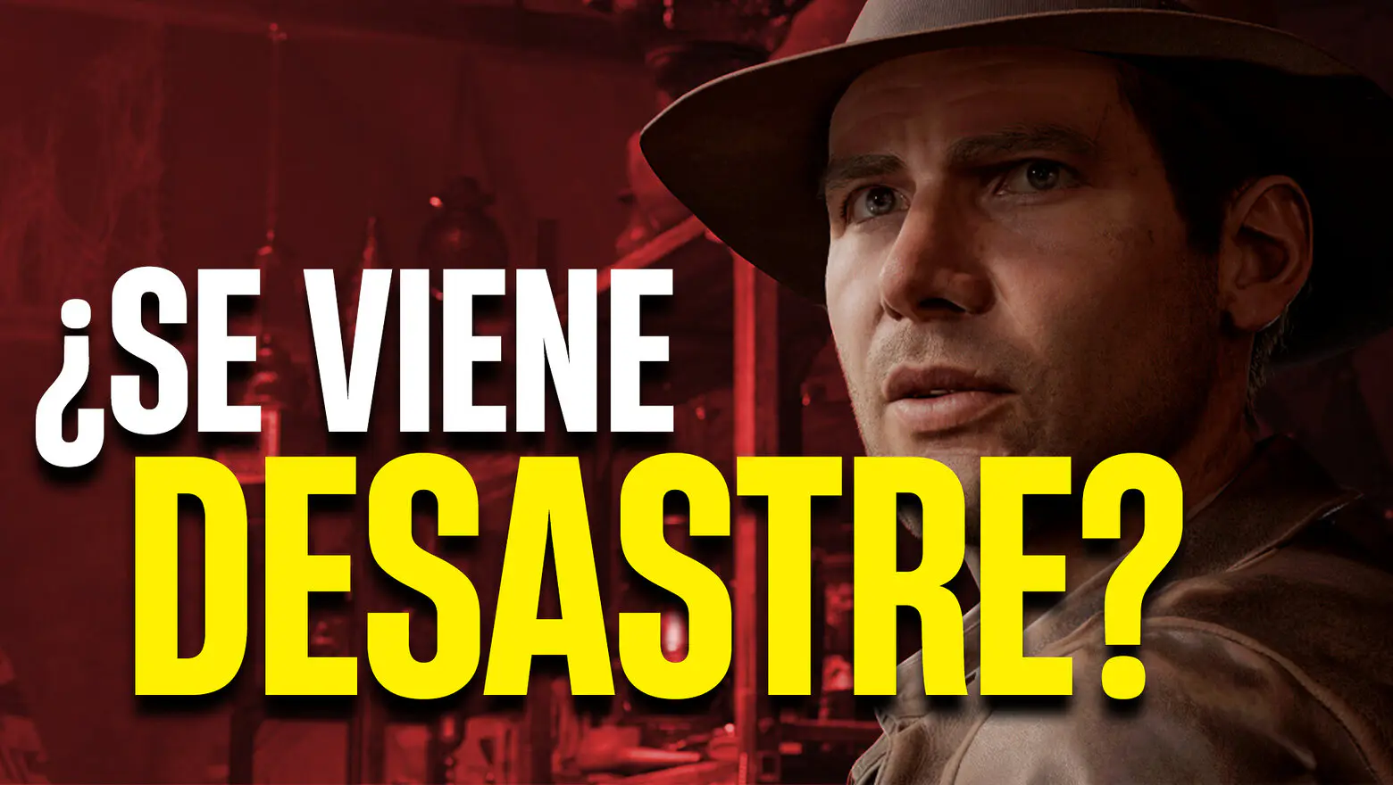 Imagen de Indiana Jones and the Great Circle junto a un texto que dice 