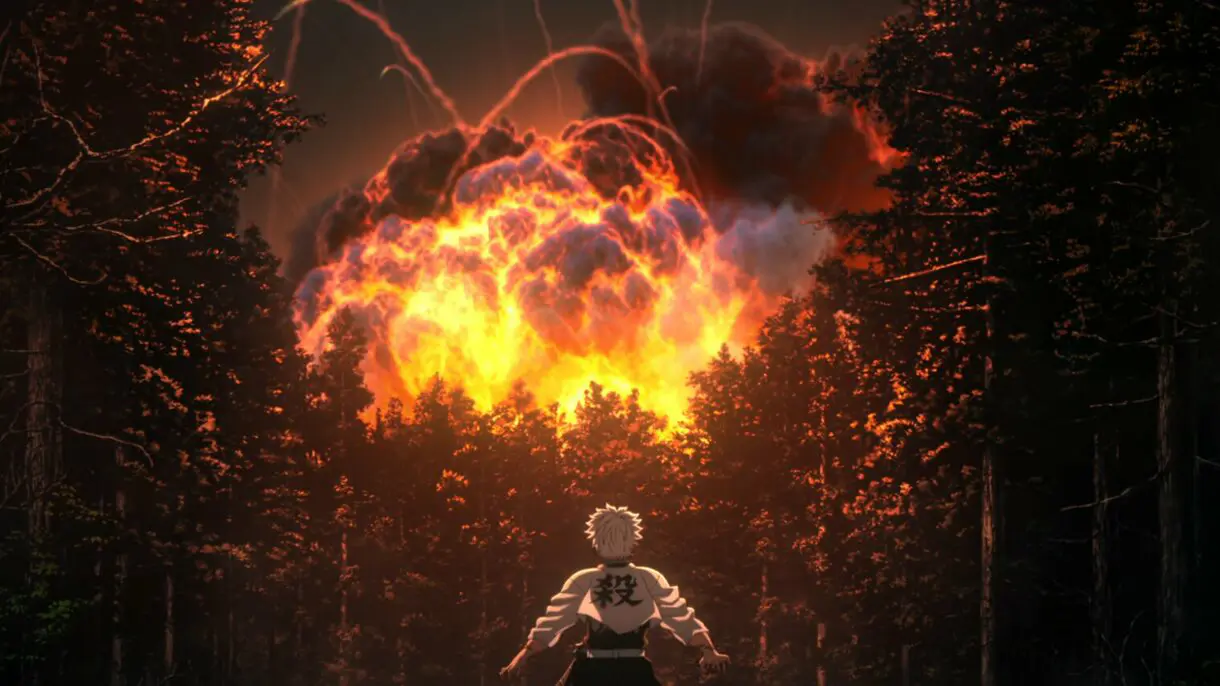 Kimetsu no Yaiba explosion
