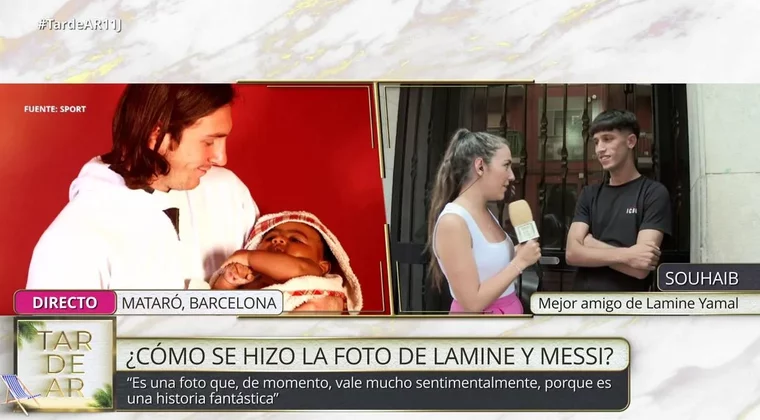 Imagen de 'TardeAR' desvela el lado menos conocido de Lamine Yamal: un chico humilde y de barrio