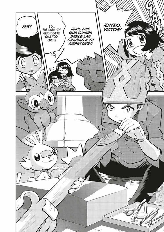 manga Pokemon Espada y Escudo