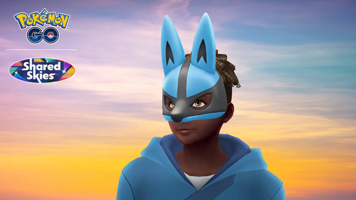 Pokemon GO mascara de Lucario