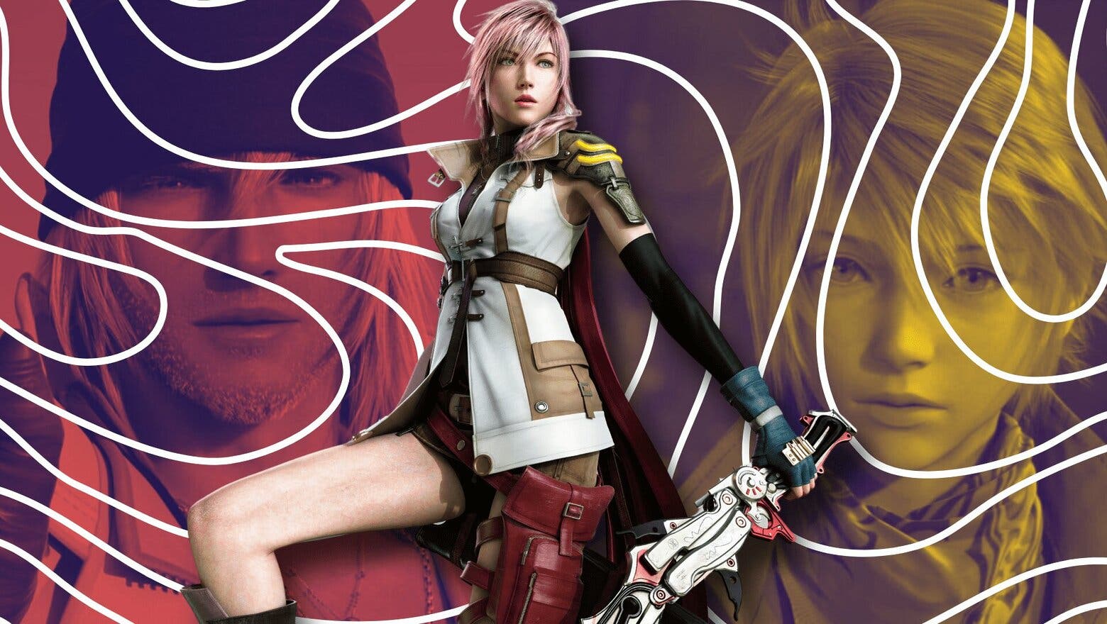 Protagonistas de Final Fantasy XIII liderados por Lighting