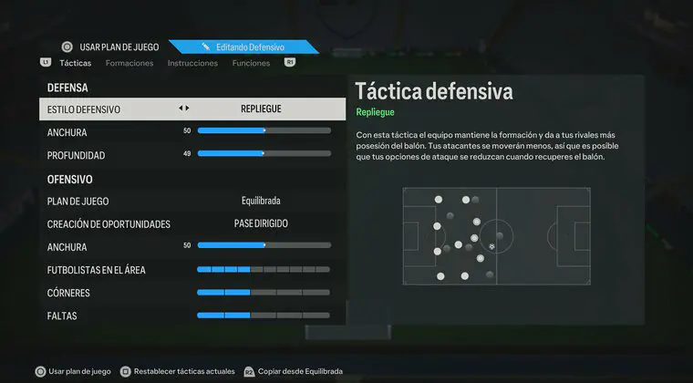 Imagen de EA Sports FC 25: uno de los ajustes tácticos más utilizados sería eliminado
