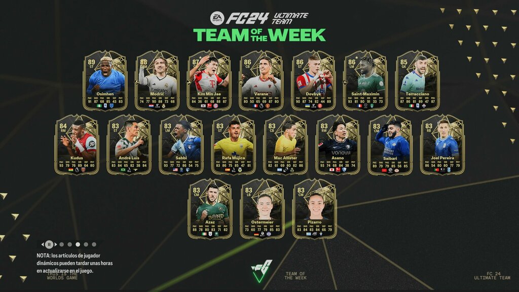 portada diseno carta if totw filtracion ea sports fc 25