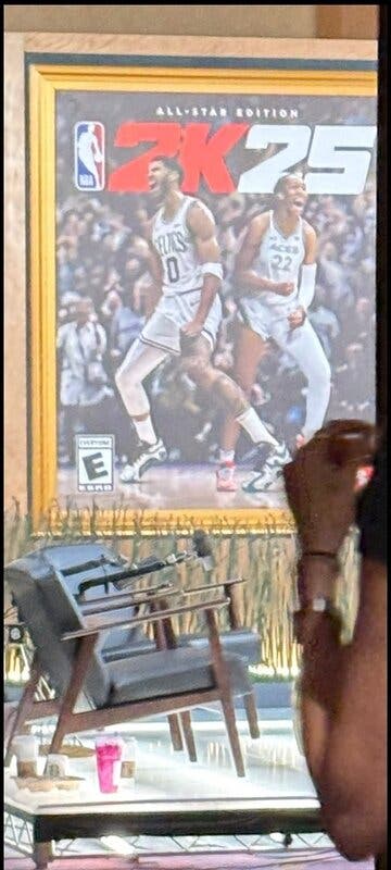 Posible portada de NBA 2K25