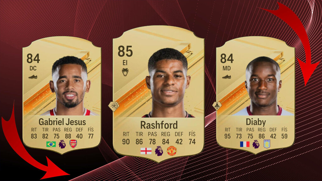 portada posibles downgrades de jugadores utiles premier league ea sports fc 25