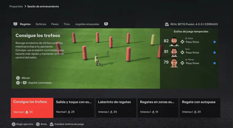 Imagen de EA Sports FC 25 modo Carrera: ¿Cuáles son los mejores entrenamientos para PlayStyles?