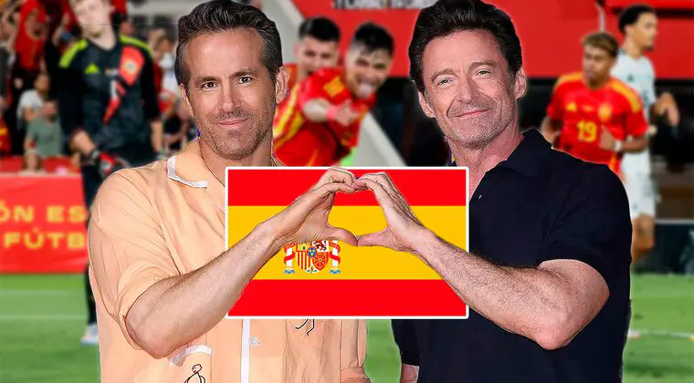 Imagen de Ryan Reynolds y Hugh Jackman lo tienen claro: Deadpool y Lobezno apoyan a España en la Eurocopa