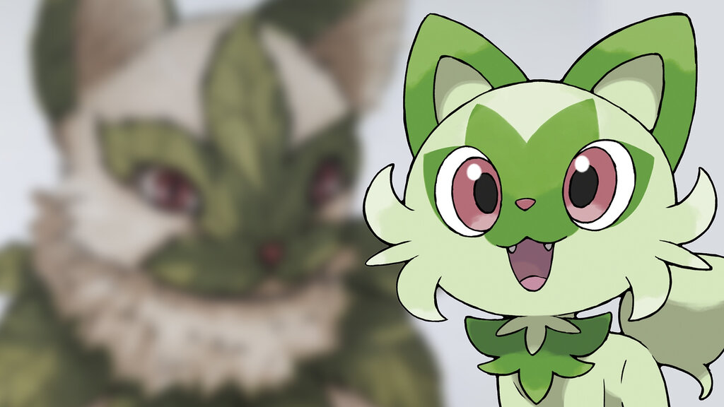 Sprigatito realista Pokémon