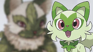 Imagen de Un fan de Pokémon ha creado una versión de Sprigatito pero como si fuese un gato real, ¡y menudo resultado!
