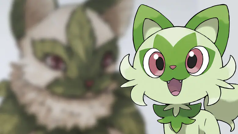 Sprigatito realista Pokémon