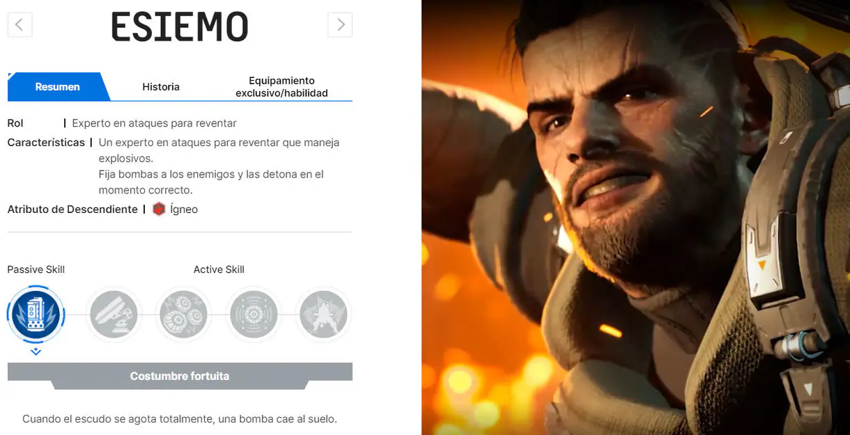 Tier List The First Descendant Esiemo
