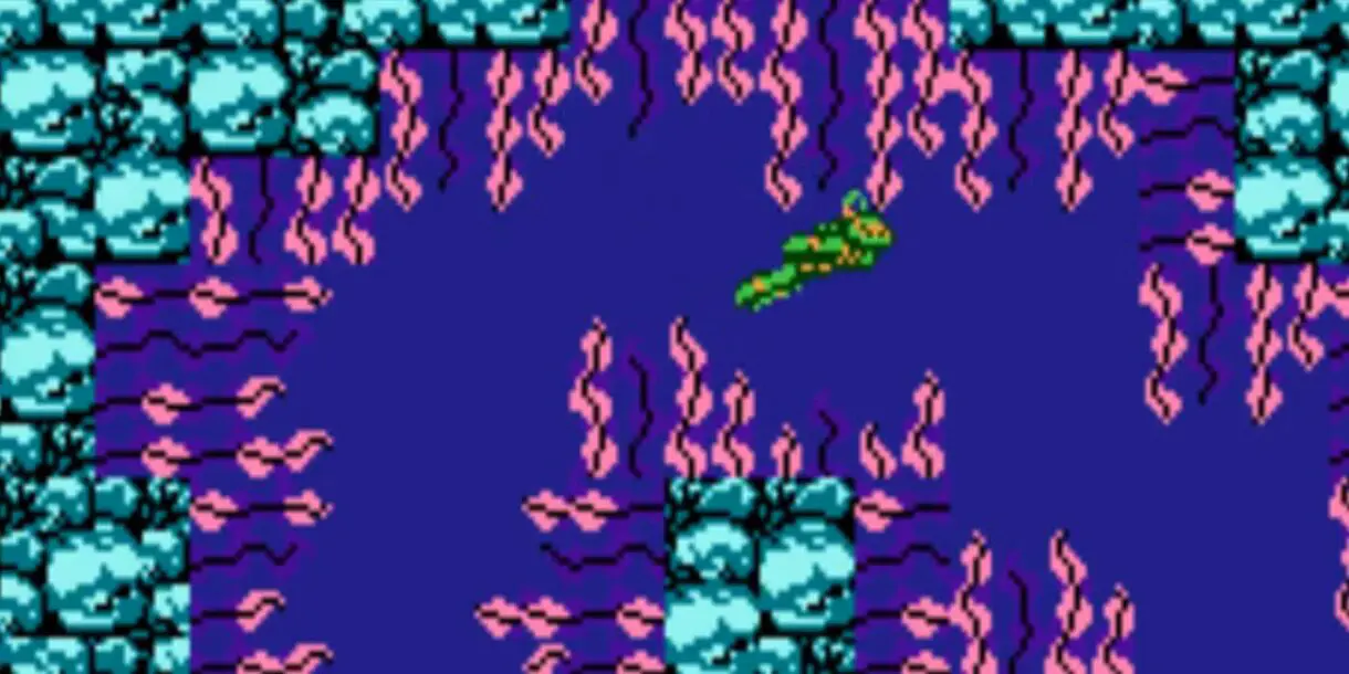 tmnt nes dam level michaelangelo copy