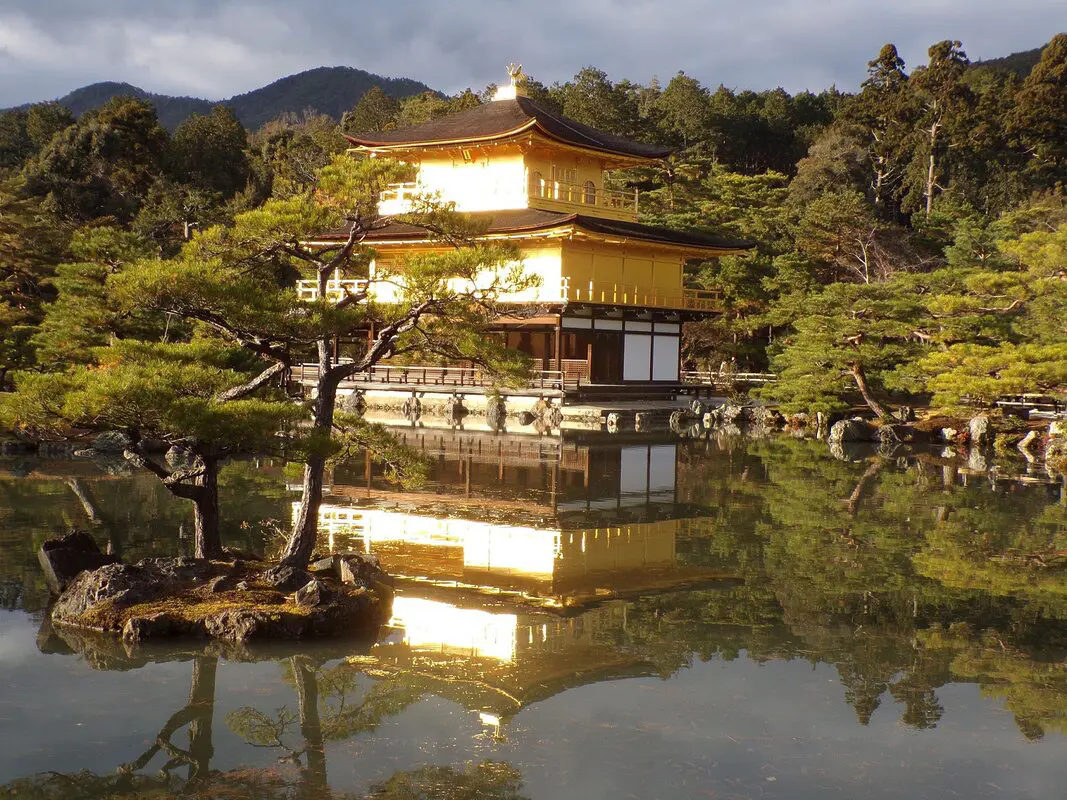 Pabellón Dorado Kyoto, Japón