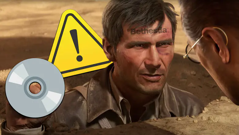 Bethesda aclara que las ediciones físicas 'Estándar y Premium' de Indiana Jones incluirán disco