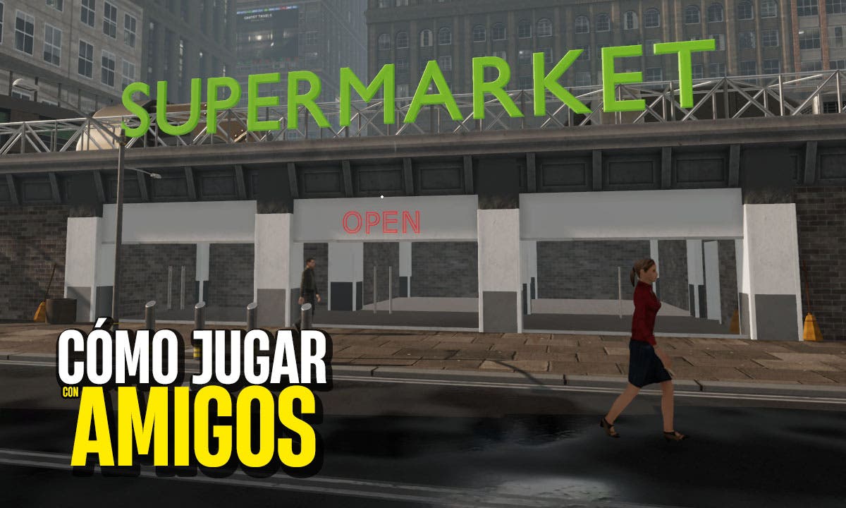 Cómo jugar con amigos en Supermarket Together Portada