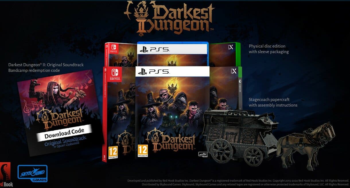 Darkest Dungeon II llegará en formato físico