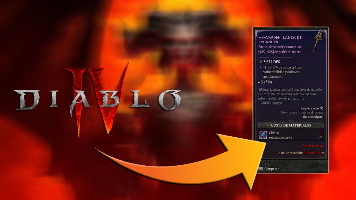 Diablo 4: Cómo crear objetos Únicos Míticos en la Temporada 5