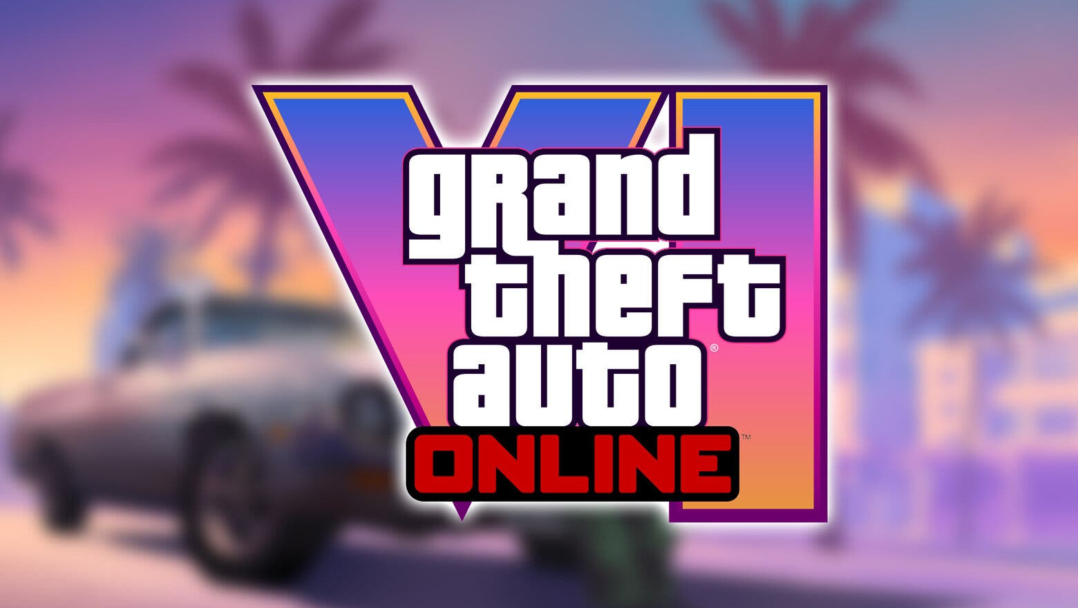 El logo de GTA VI con la palabra Online