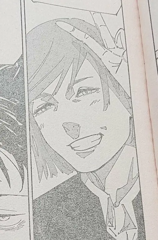 Nobara en el capítulo 265