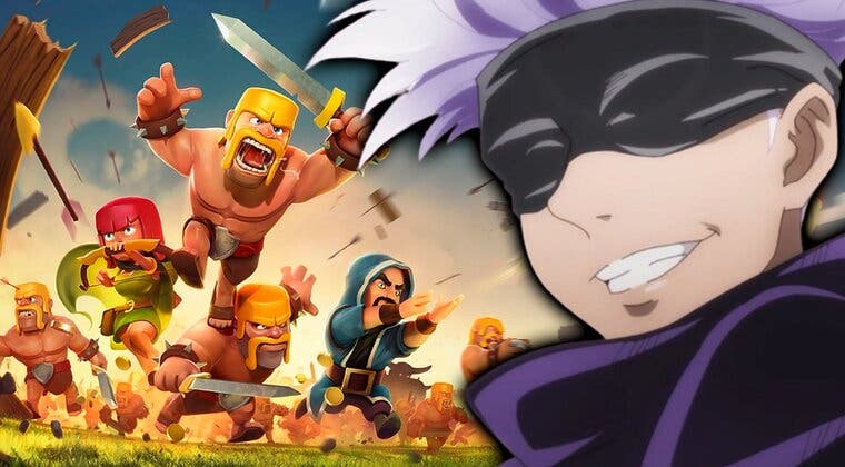 Imagen de Jujutsu Kaisen: así es el curioso guiño de Clash of Clans a Satoru Gojo