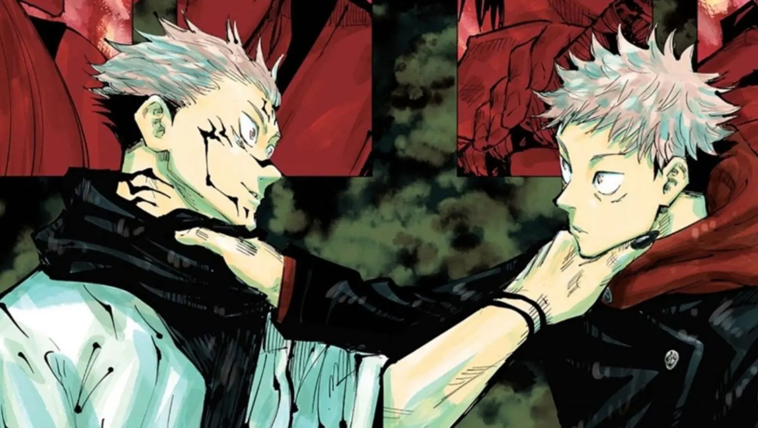 Sukuna y Yuji