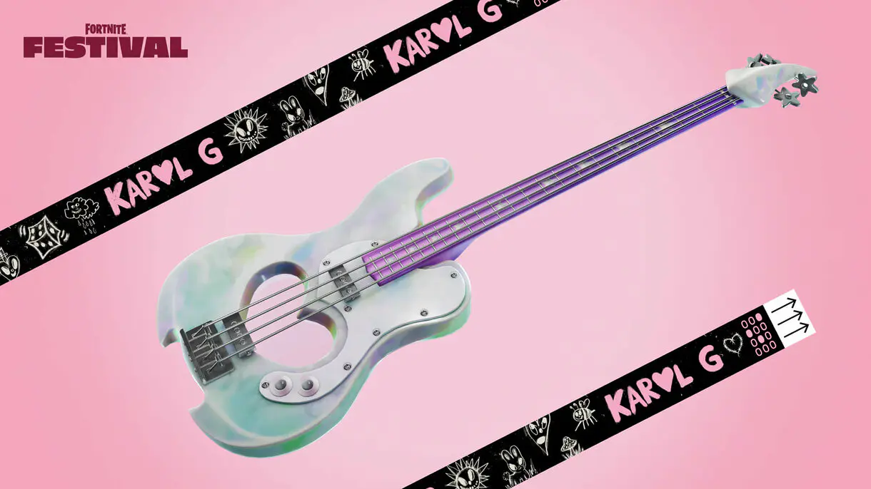 Nueva guitarra gratis de Karol G de Fortnite