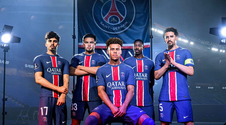 Imagen de EA Sports FC 25: medias oficiales del PSG y sus PlayStyles +