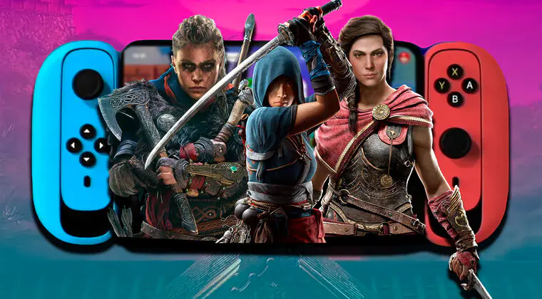 Imagen de Nintendo Switch 2: se filtran los 4 juegos de Assassin's Creed que tendrían port en la consola