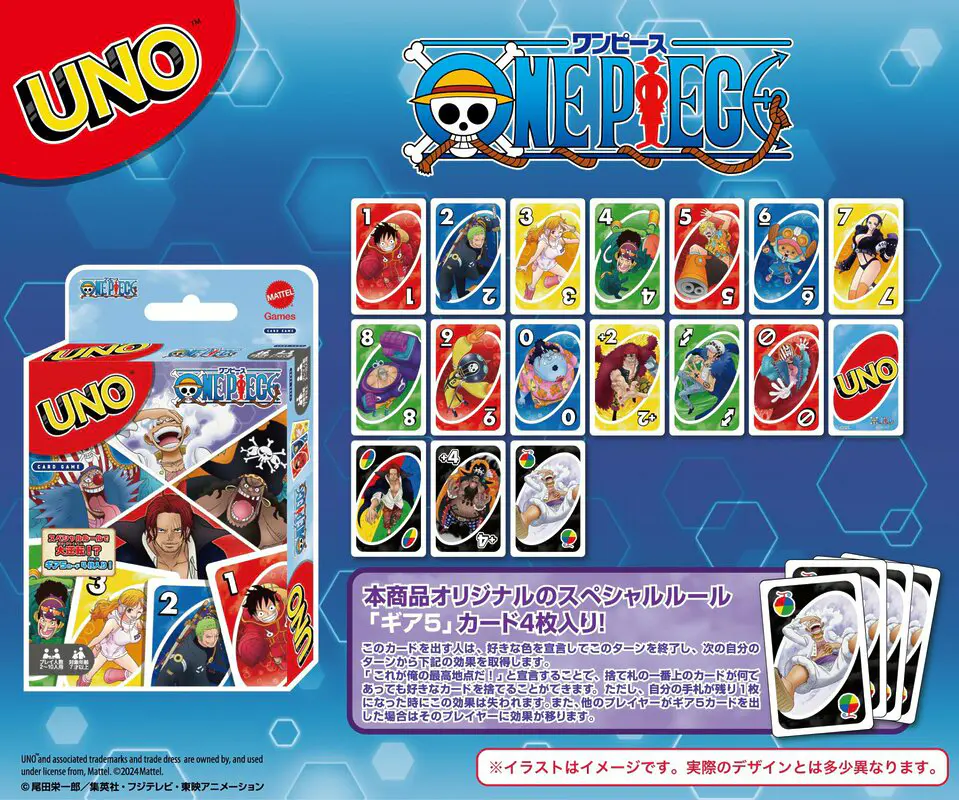 Baraja de UNO de One Piece