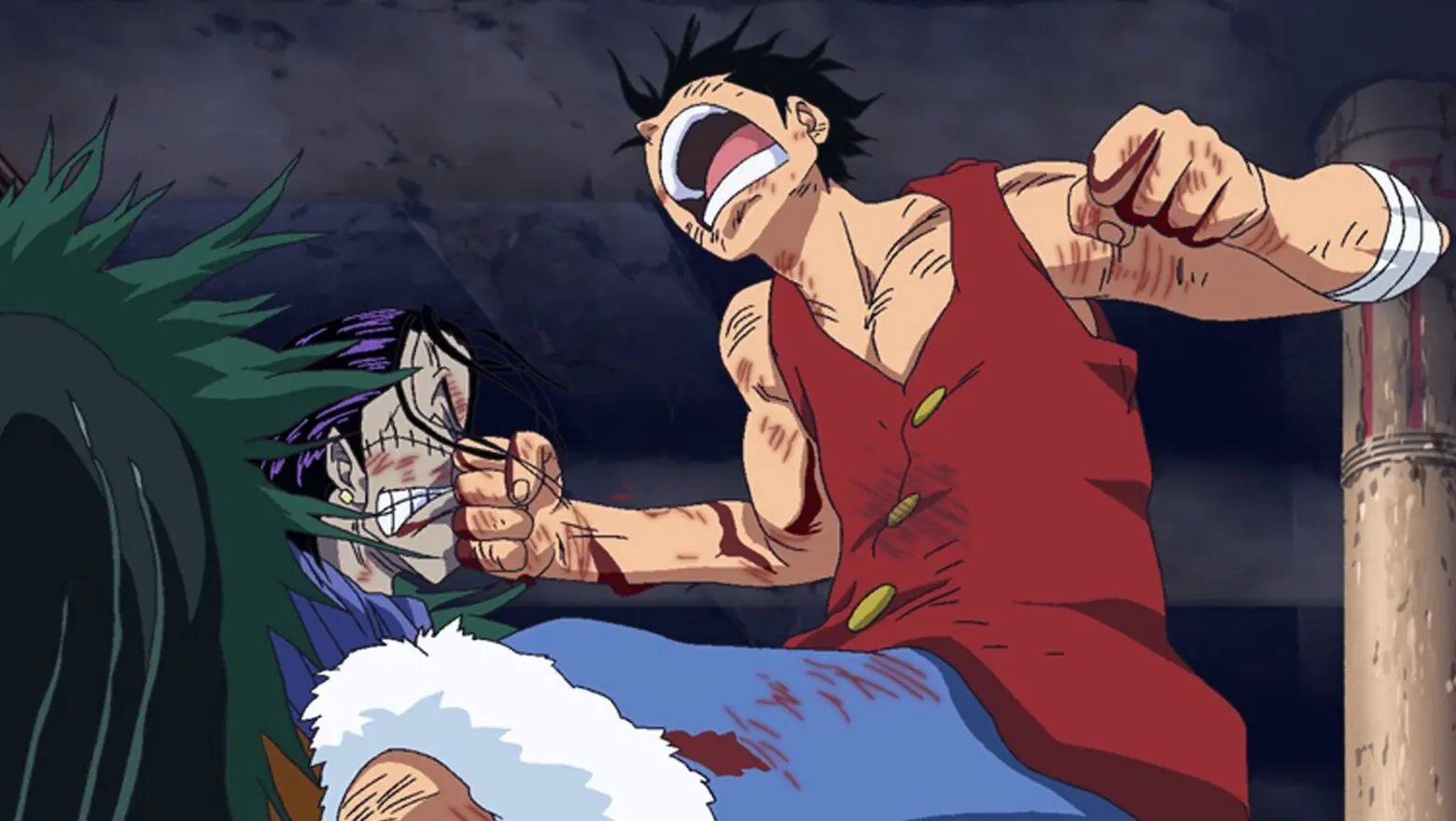 Luffy vs Crocodile